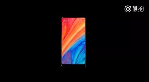 小米MIX 2S主題廣告正式發(fā)布，正面亮屏照驚艷曝光